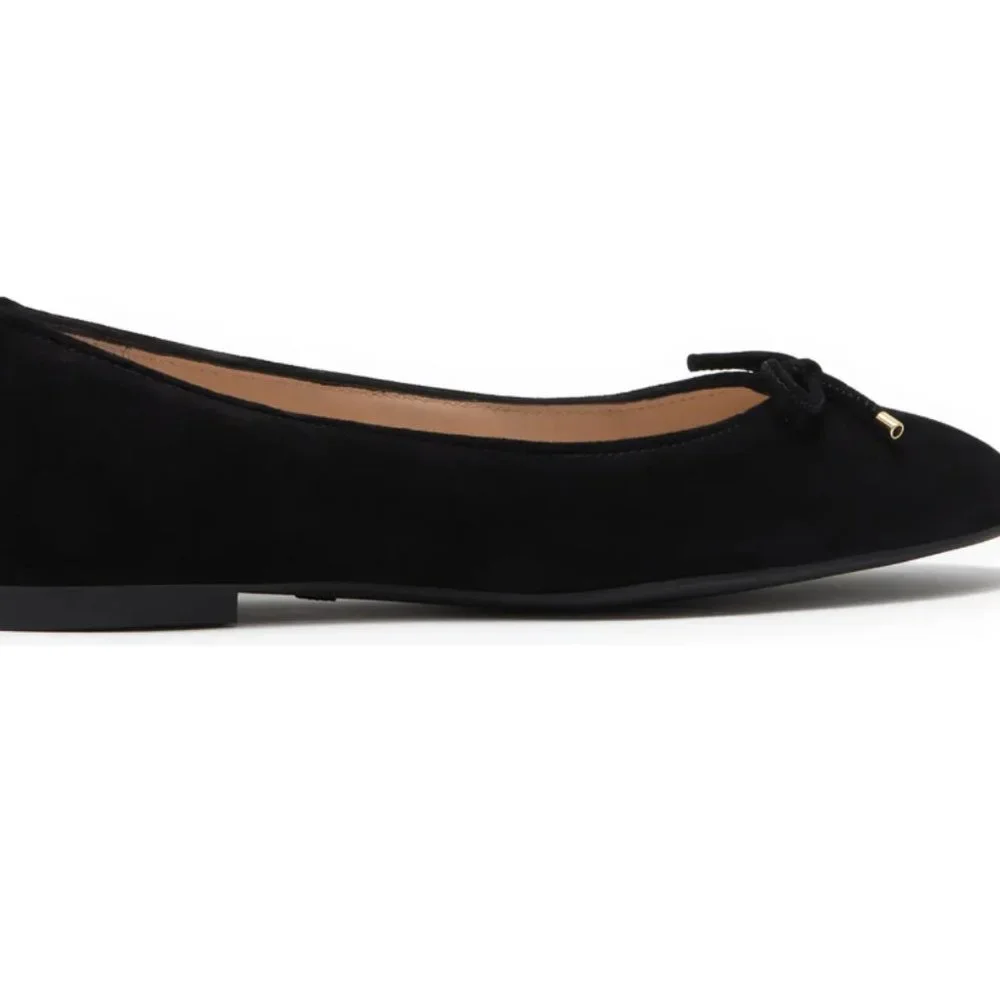 Stuart Weitzman Gabby Leather Ballet Flat - Picture 4 of 4